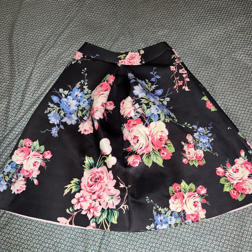 Windsor Floral Skater Skirt